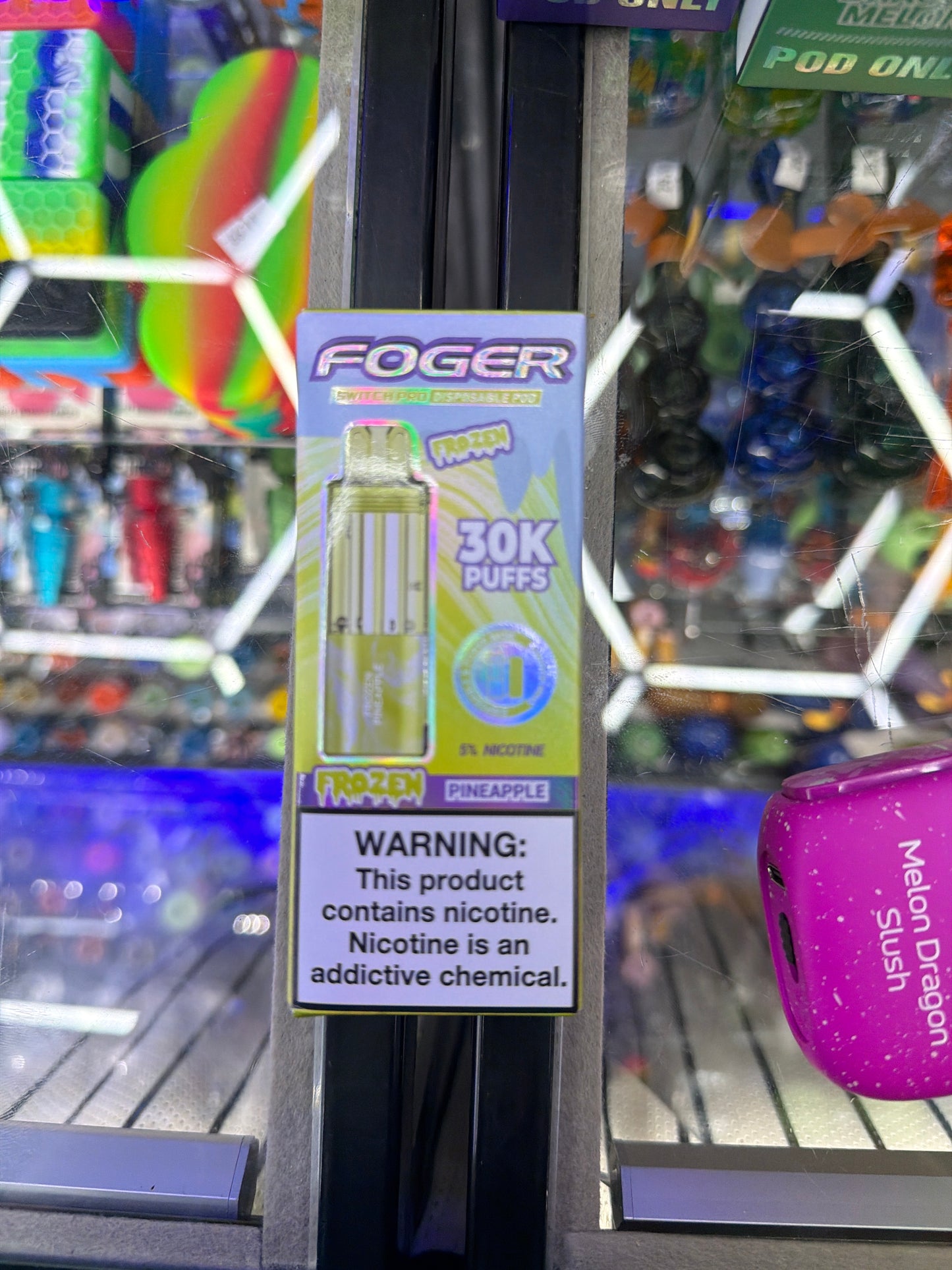 Fogger switch pro disposable pod 30k puffs Frozen Pineapple