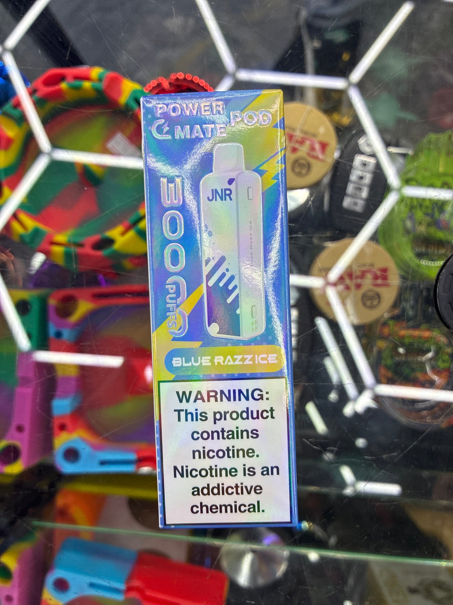 Jnr cmate pod 30k hits blue razz ice