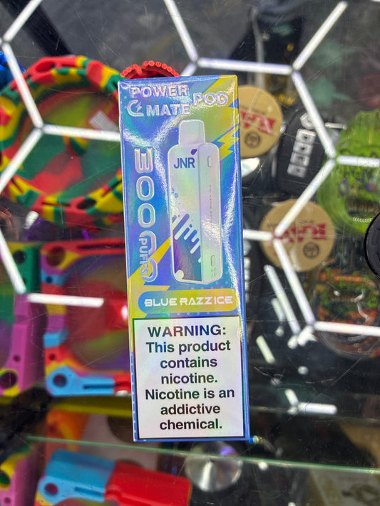 Jnr cmate pod 30k hits blue razz ice