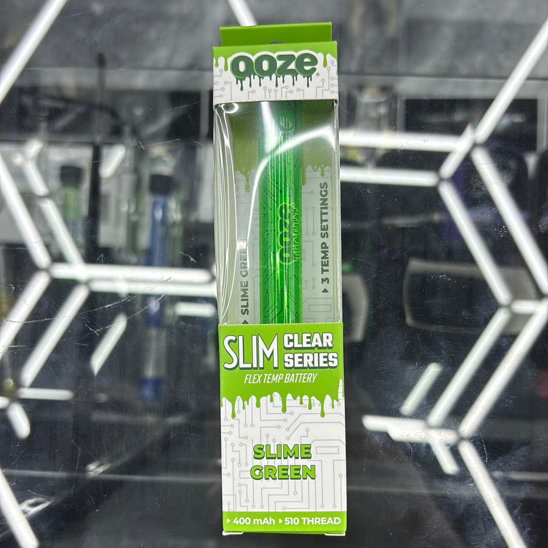 Ooze slim clear series green
