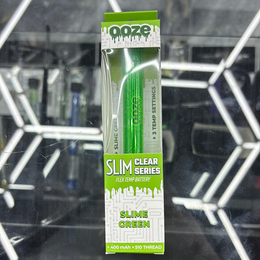 Ooze slim clear series green
