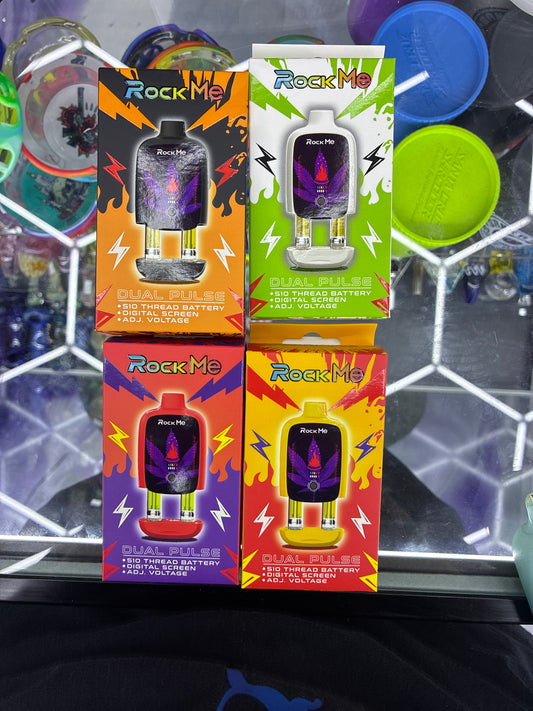 Rock me dual 510 thread battery red