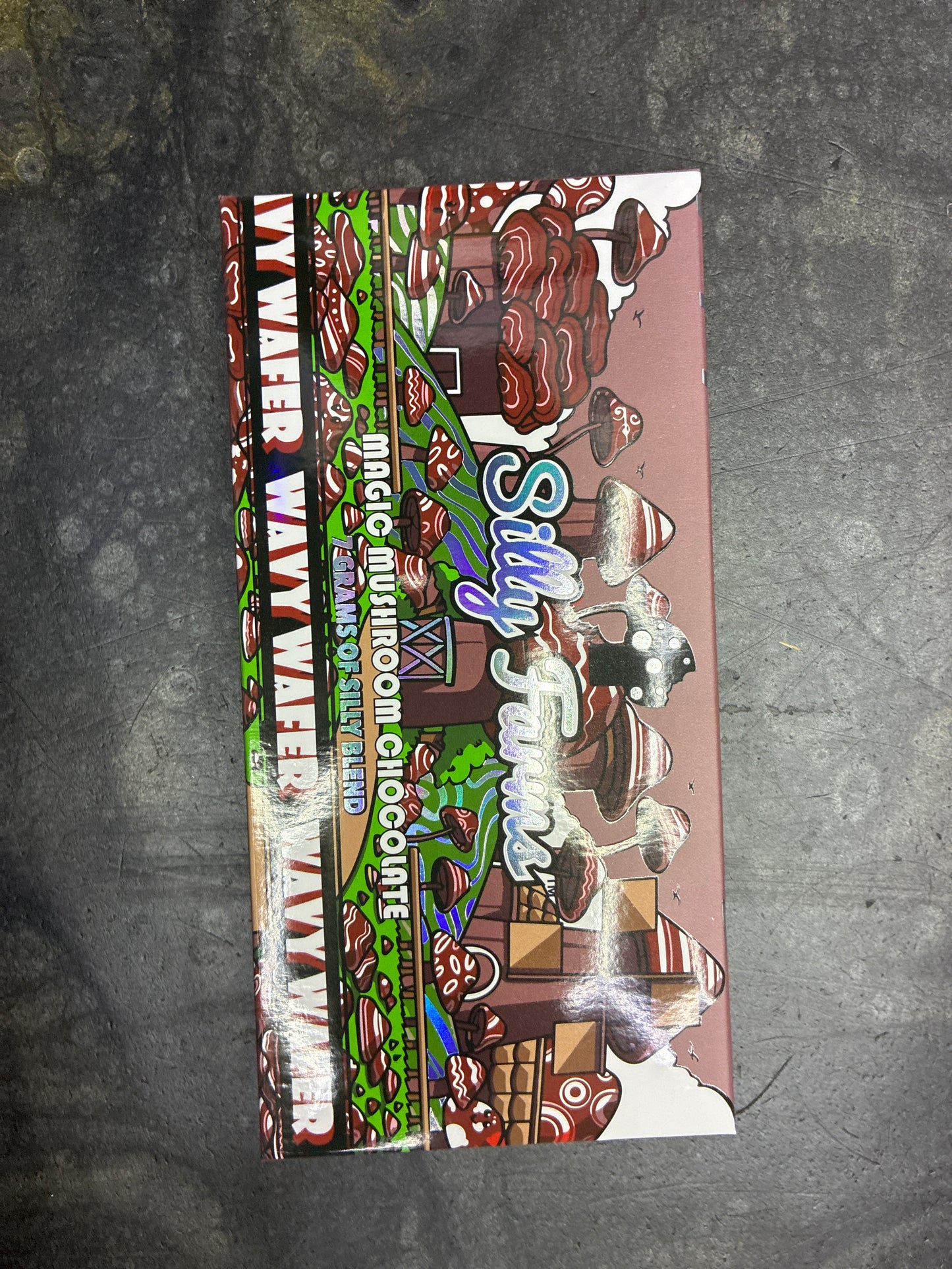 Silly farms magic chocolate wavy wafer