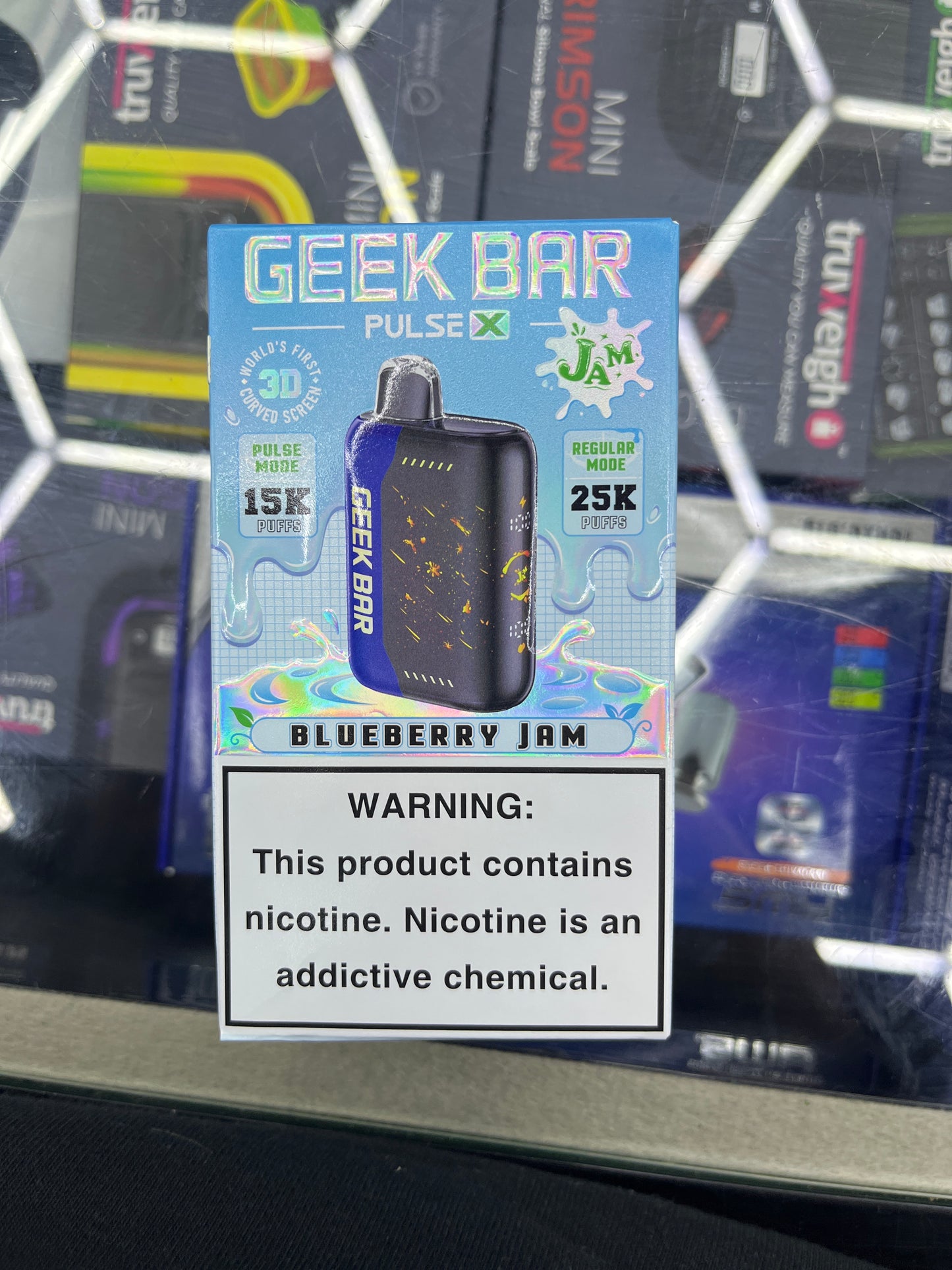 Geek bar pulse blueberry jam
