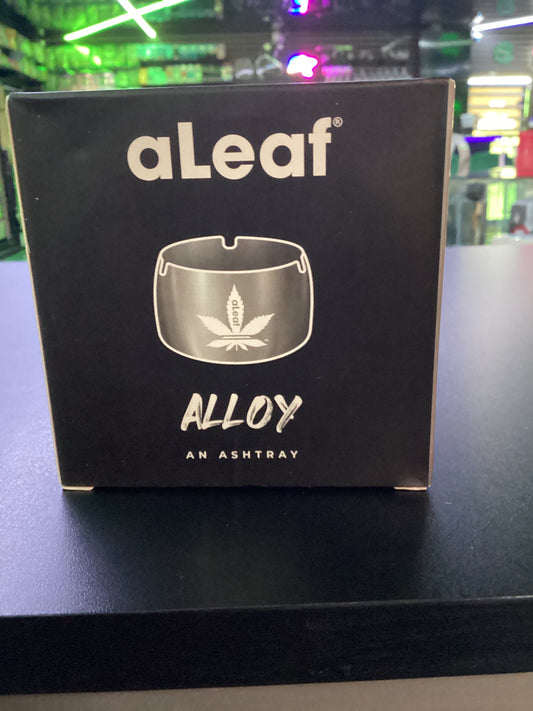 Aleaf alloy ashtray titanium