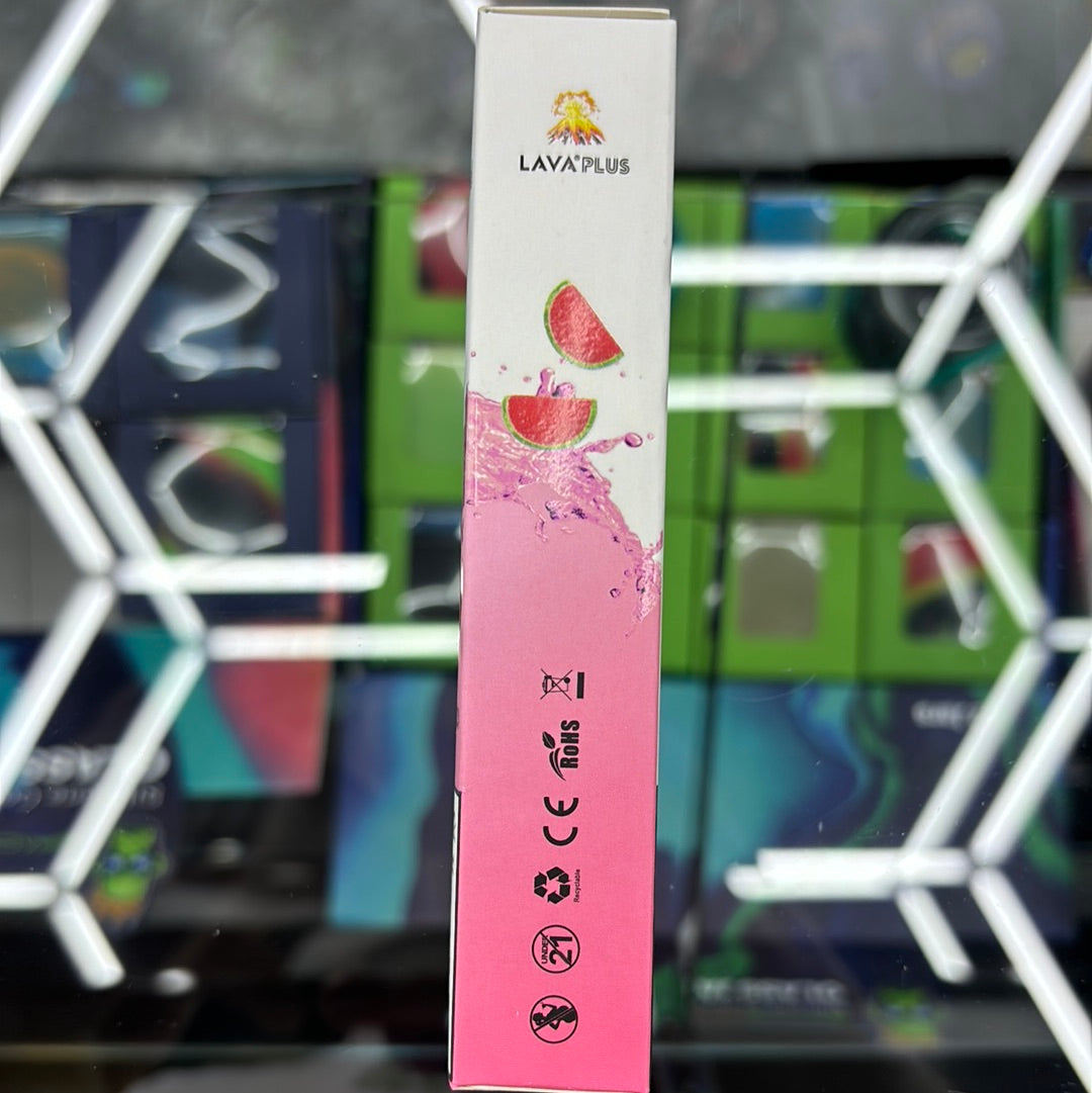 Lava plus 2600 puffs sour watermelon, candy