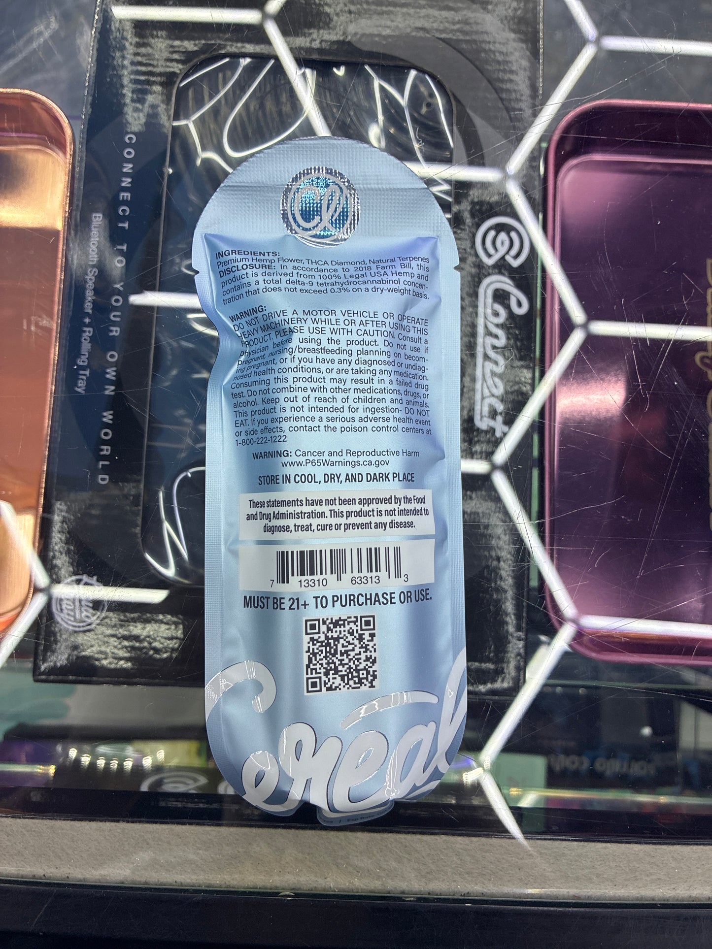 CA THC-A diamond infused pre rolls cereal milk