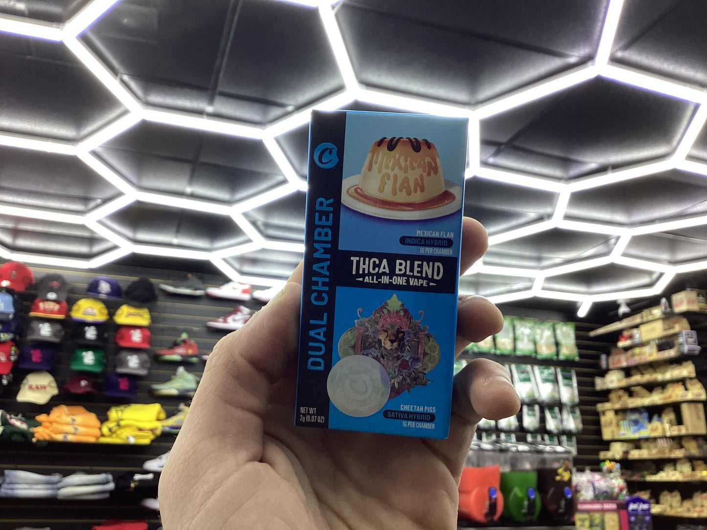 Cookies dual chamber 2g all in one vape Mexican flan/cheetah piss