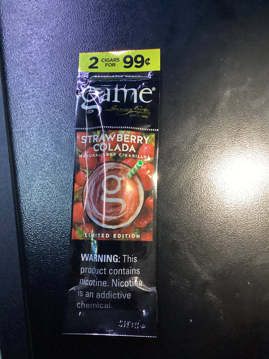 Game strawberry coladacigarillo