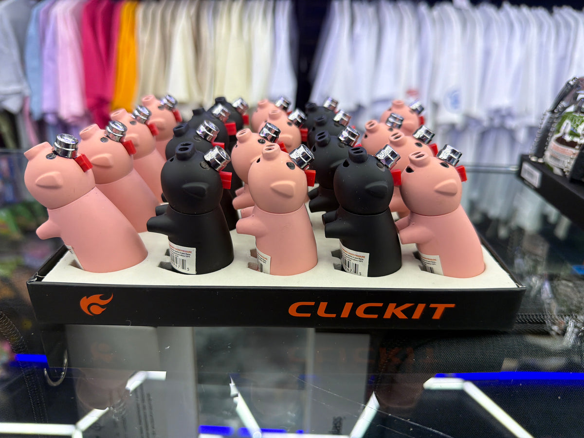 Clickit double pig lighter