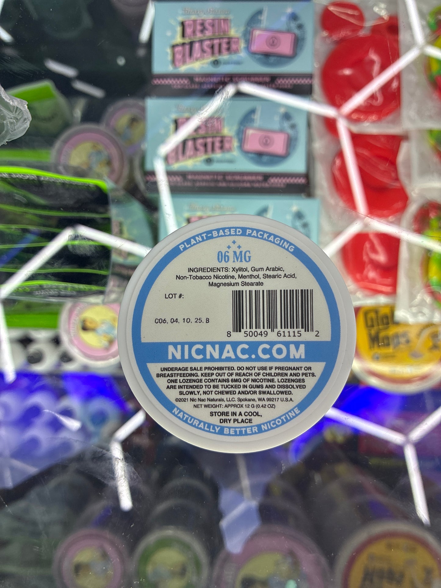 NICNAC NATURALS 15ct 06mg Cool
