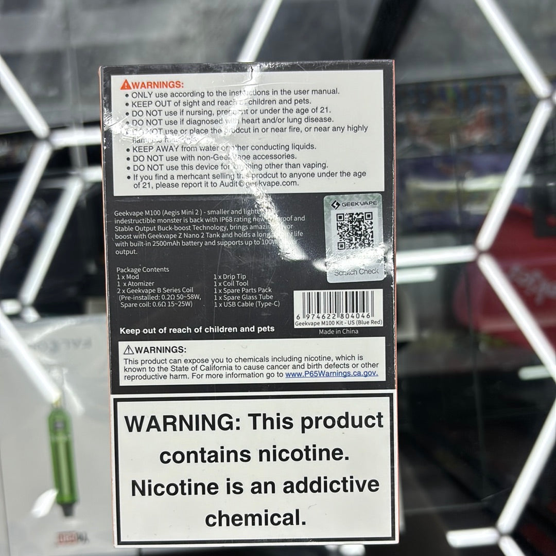 Geekvape m100 blue/red