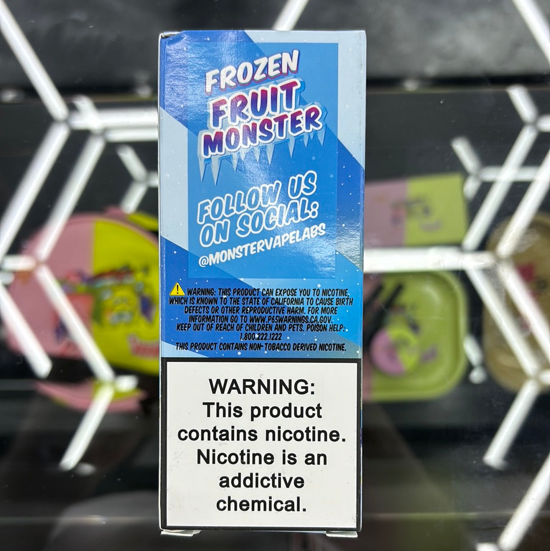 Frozen fruit monster, blueberry raspberry lemon ice 3MG 100ML