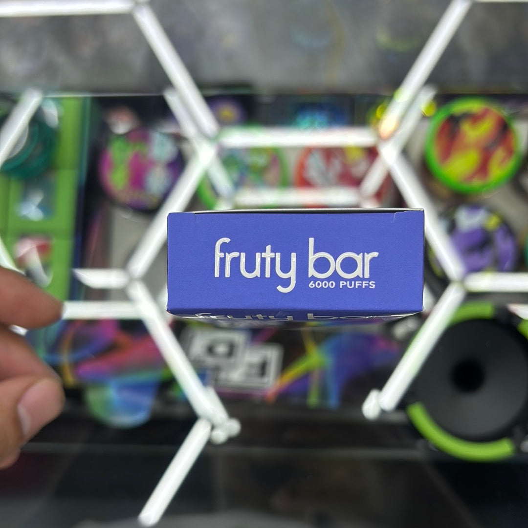 Fruity bar, 6000 puffs blue razz
