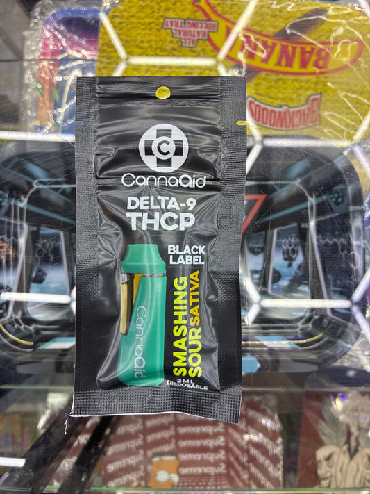 CannaAid Black Label d-9 thcp 2g smashing sour sativa