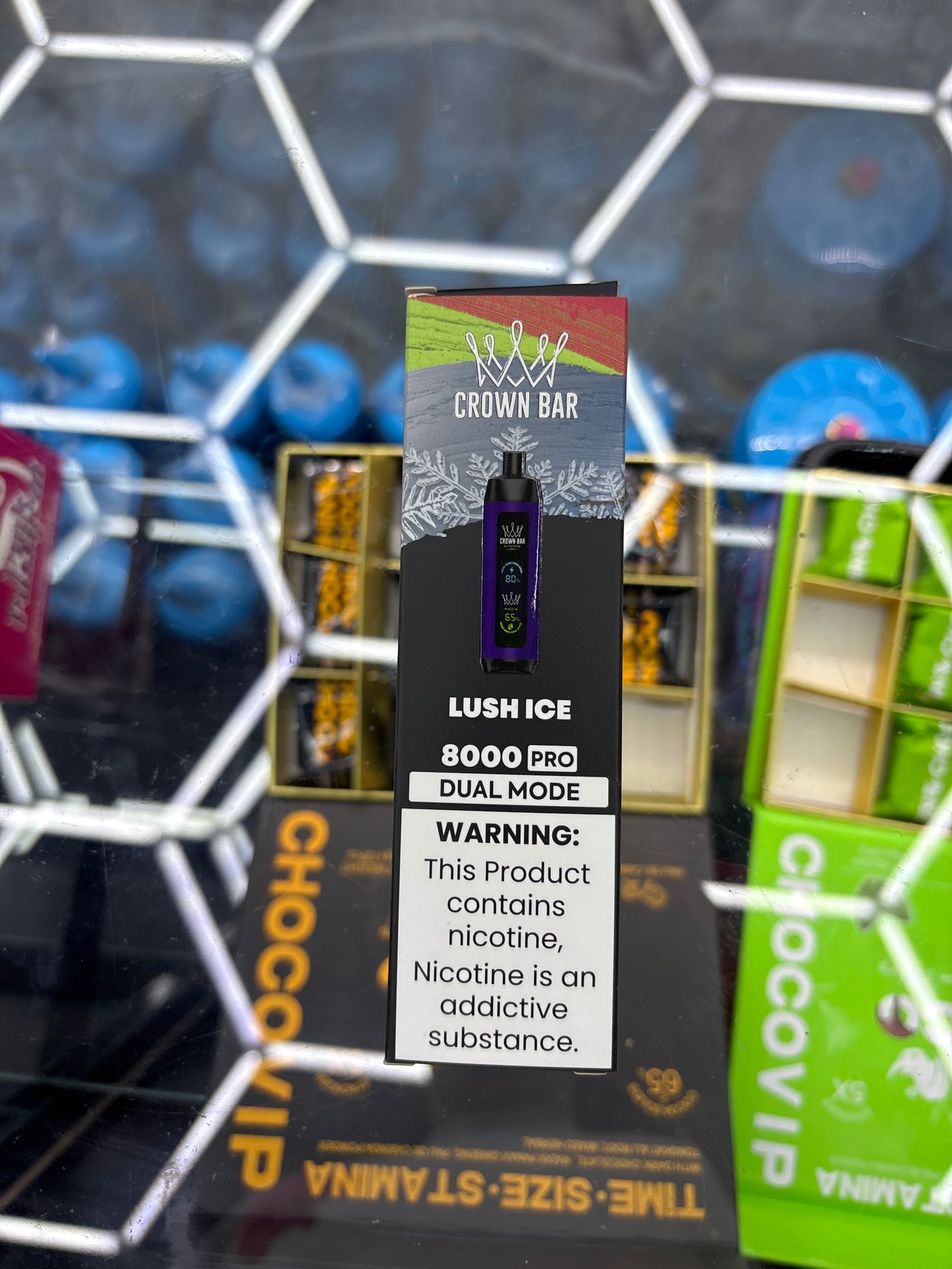 Al fakher crown lush ice 8000puffs