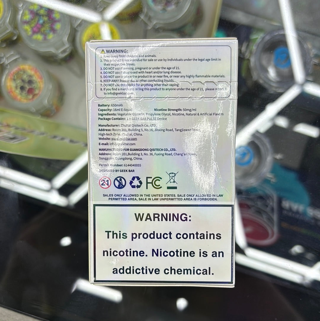 Geek bar pulse pink lemonade