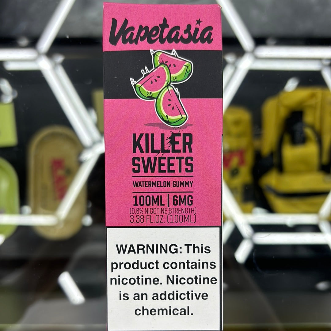 Vapetasia, killer sweets watermelon gummy 6MG 100ML