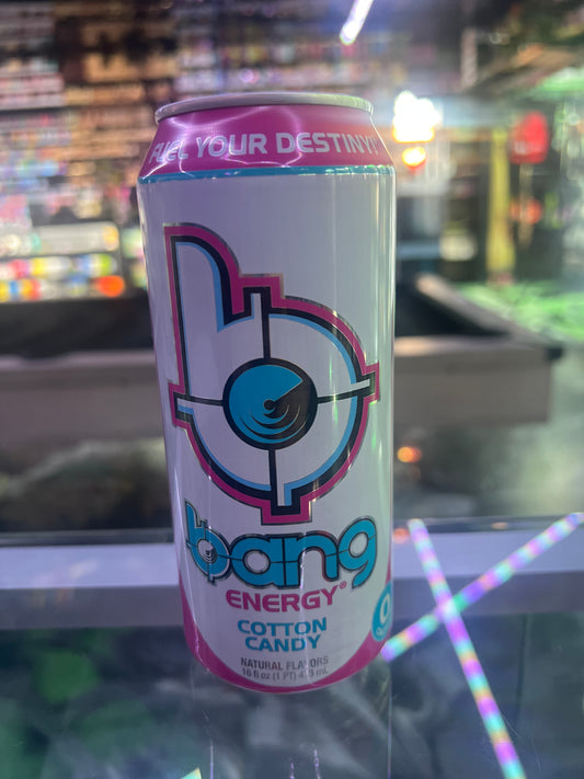 Bang energy cotton candy 16floz