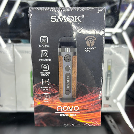 Smok novo 5 kit brown leather