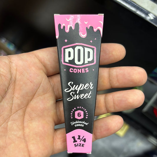 Pop cones super sweet six pack 1 1/4