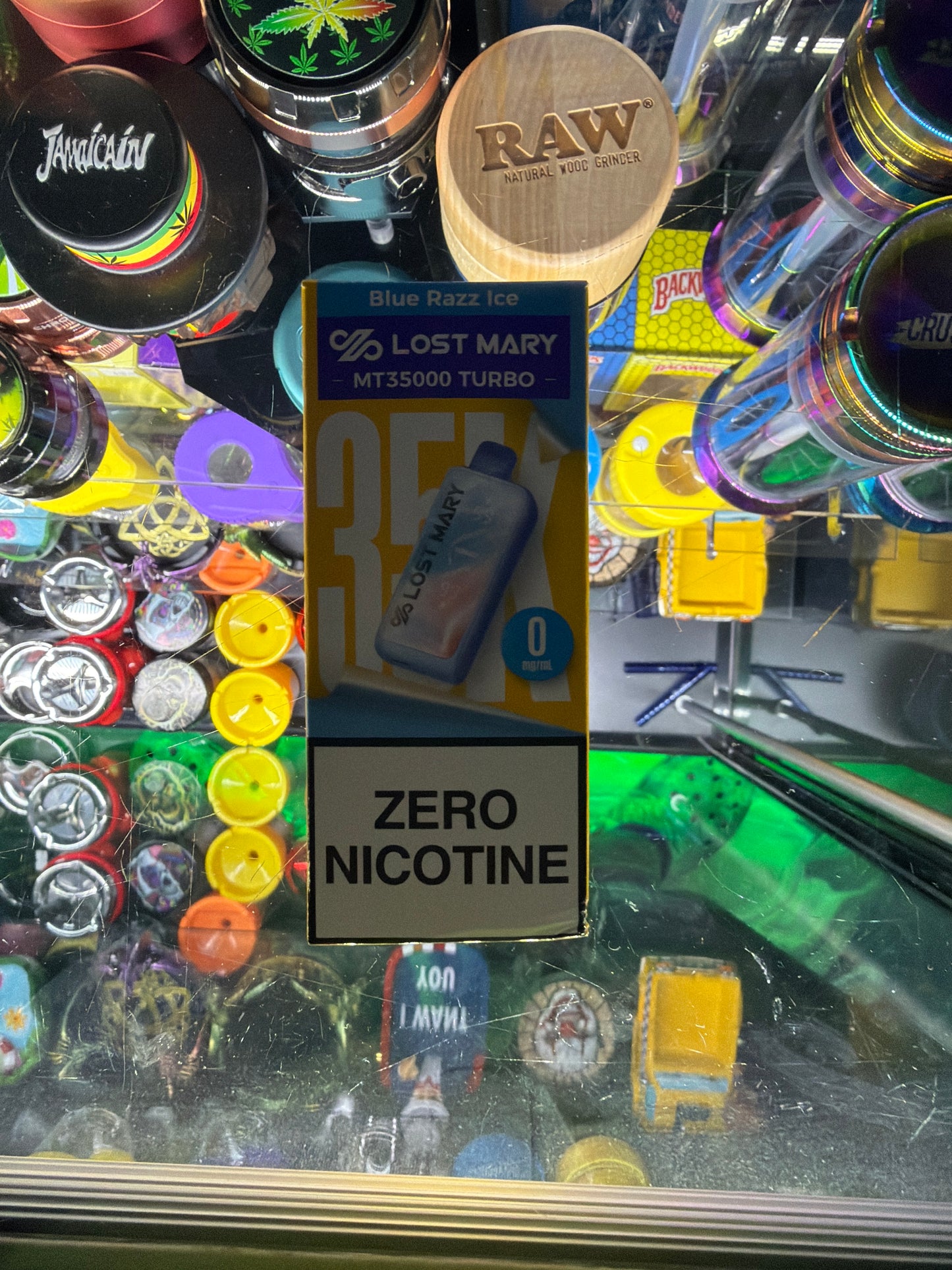 Lost Mary turbo edition 35k hits Zero nicotine blue raz ice