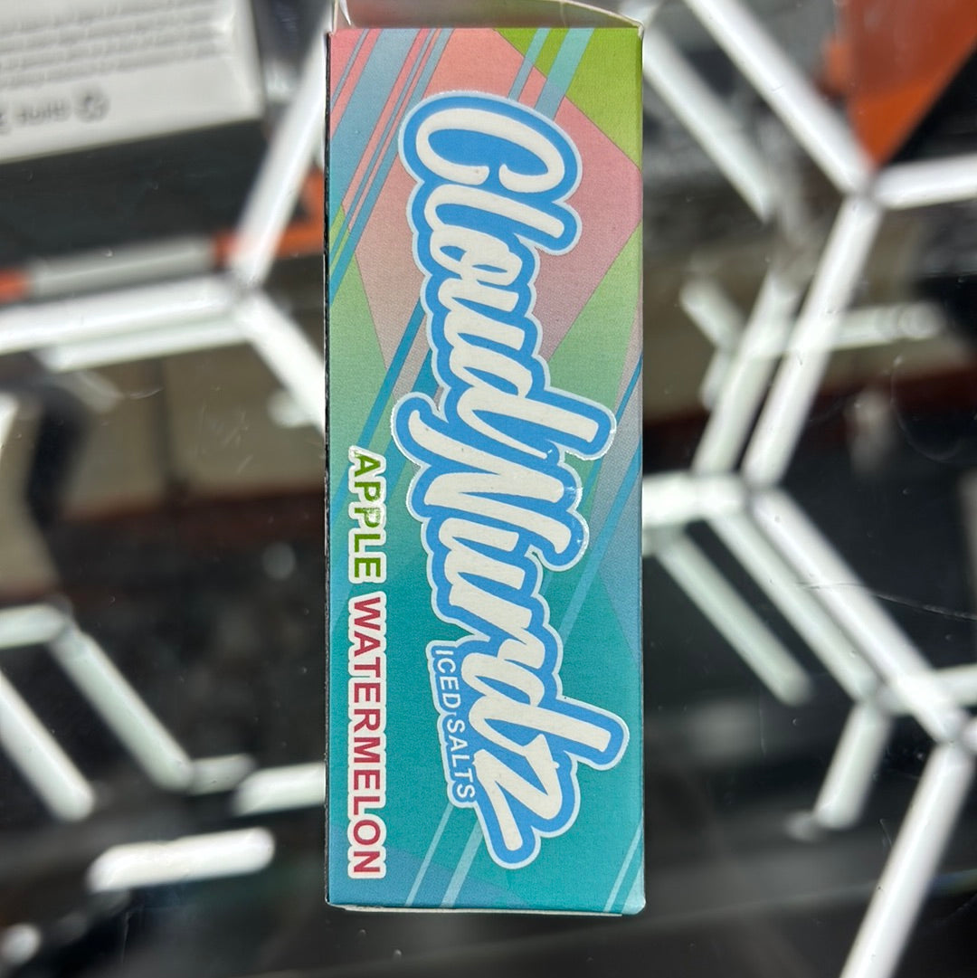 Cloudnurdz watermelon apple iced salts  50mg