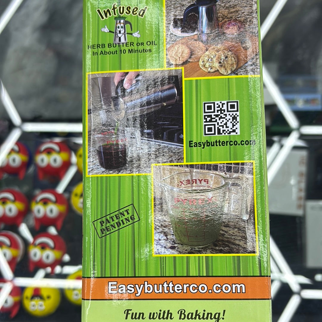 Easy butter maker, one stick herb, butter, or oil in about 10 minutes