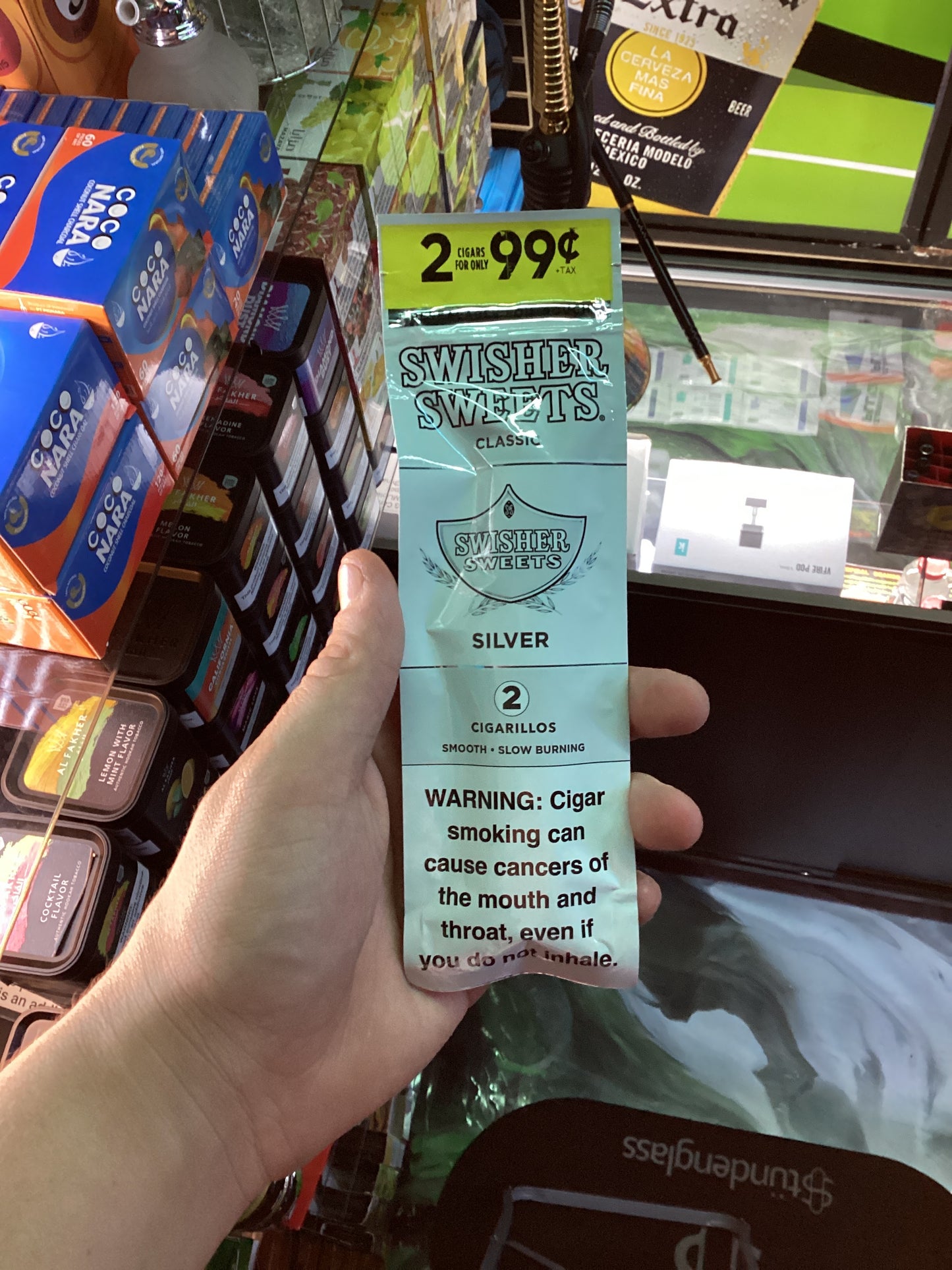 Swisher sweet silver