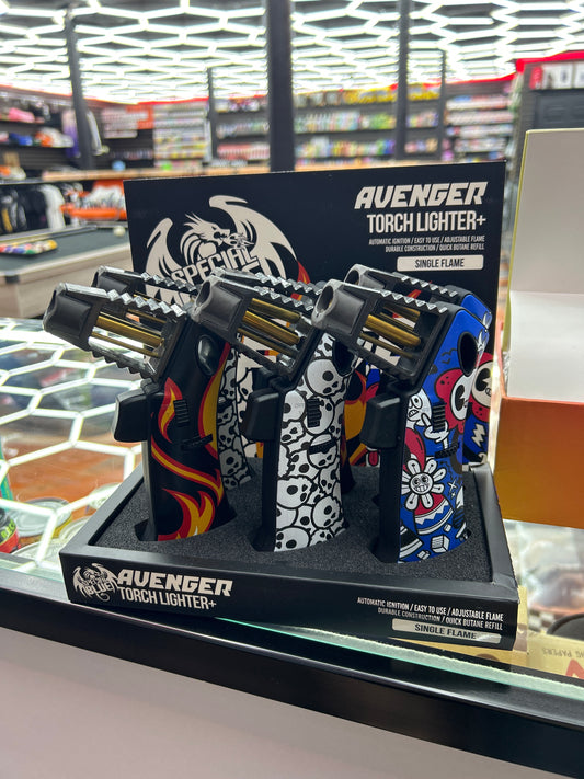Special blue avenger torch lighter