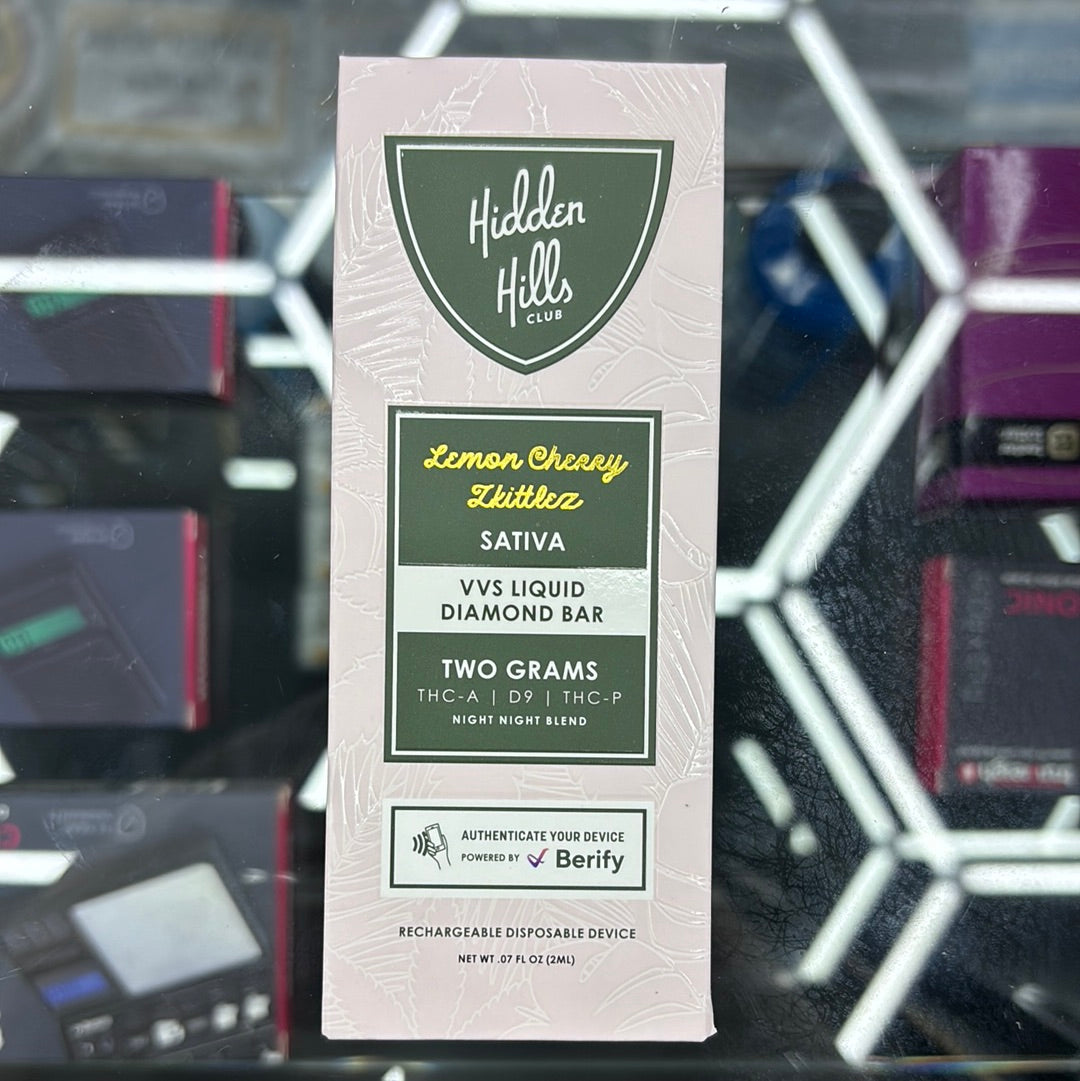 Hidden Hills club lemon cherry skittles, sativa 2G