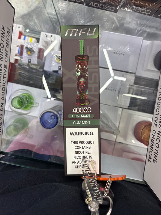 MFU 40K PUFFS GUM MINT