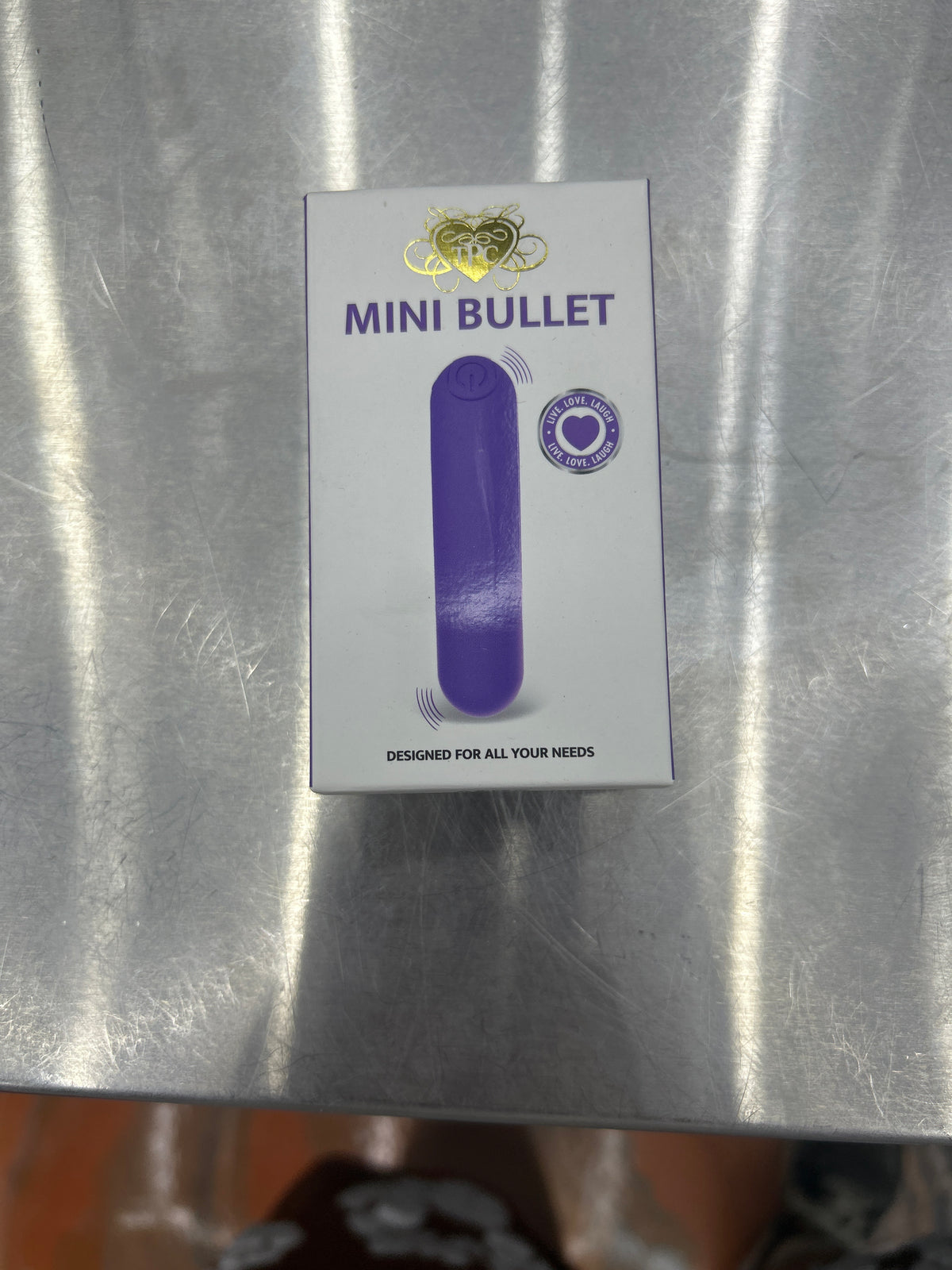 TPC adult novelty vibrator mini bullet purple