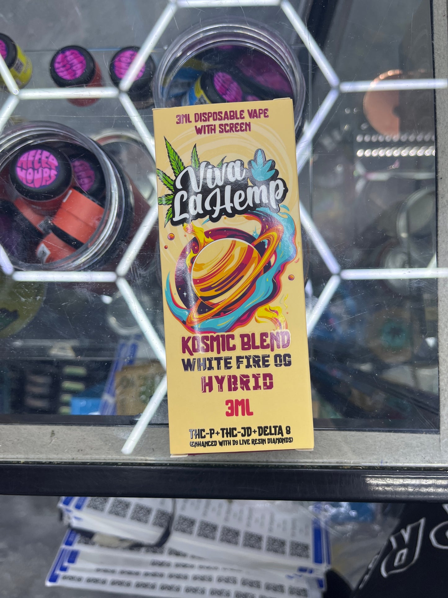 Viva la hemp kosmic blend 3ml hybrid white fire og