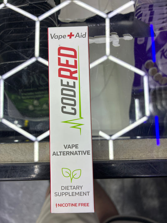 Vape+aid Code red vape alternative nicotine free fresh mint