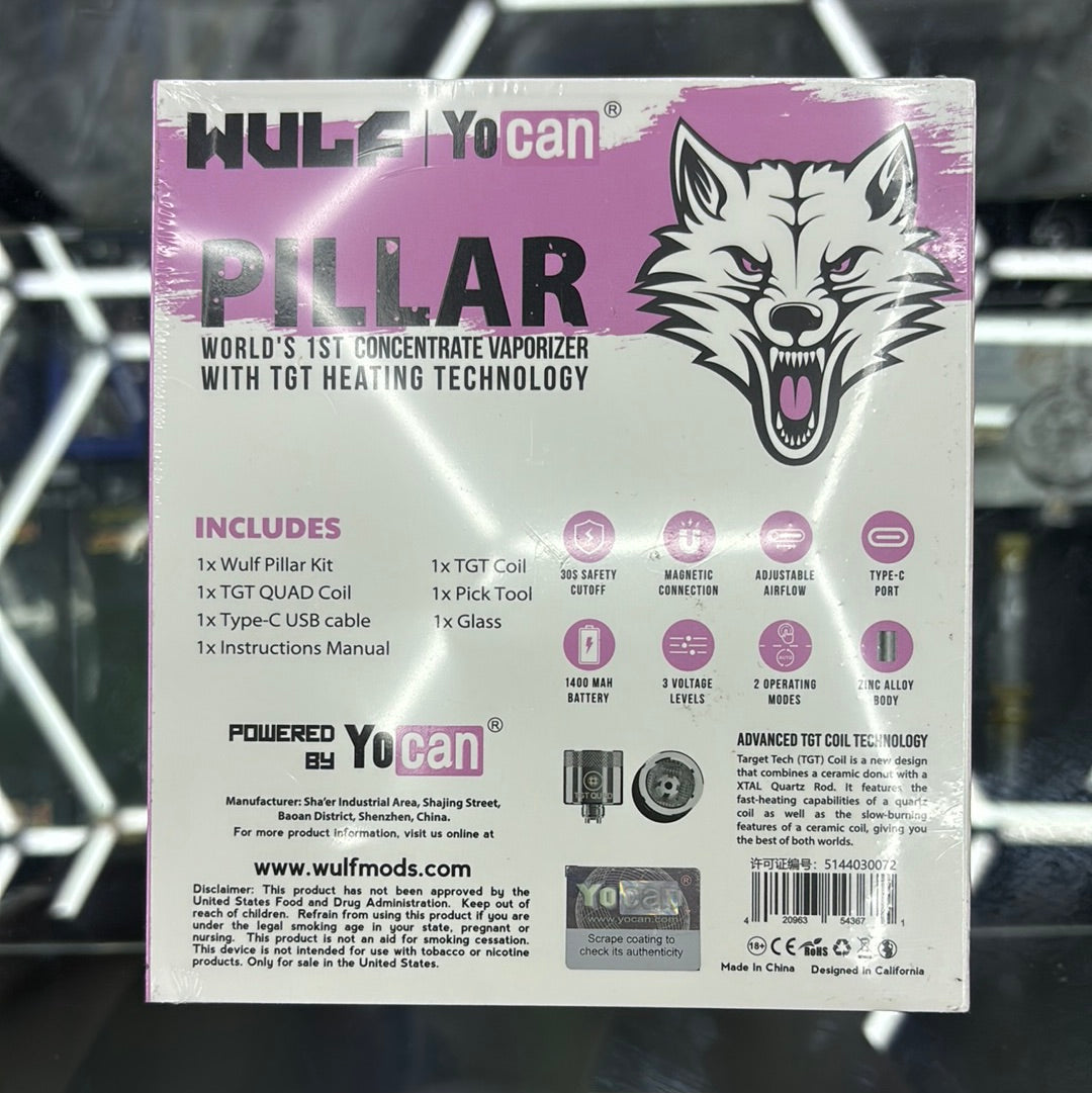 WULF MODS PILLAR MINI E-RIG pink
