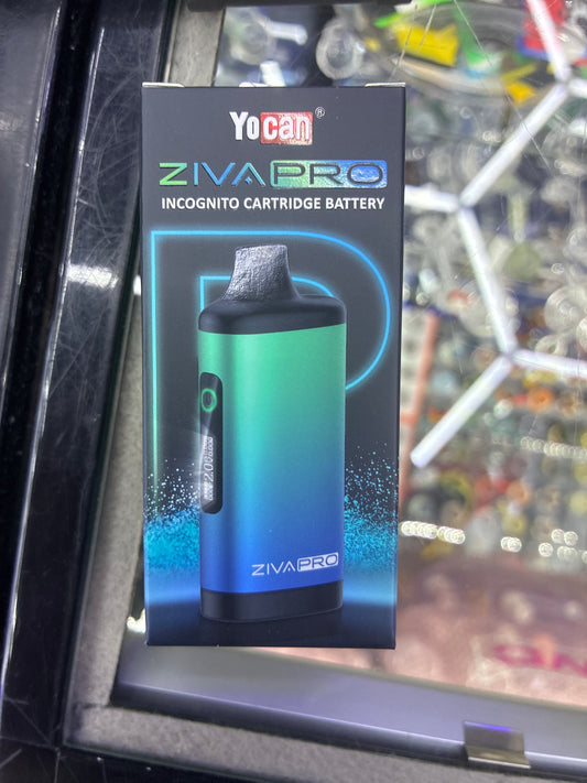 Yocan Ziva Pro Smart Vaporizer Mod cyan blue gradient