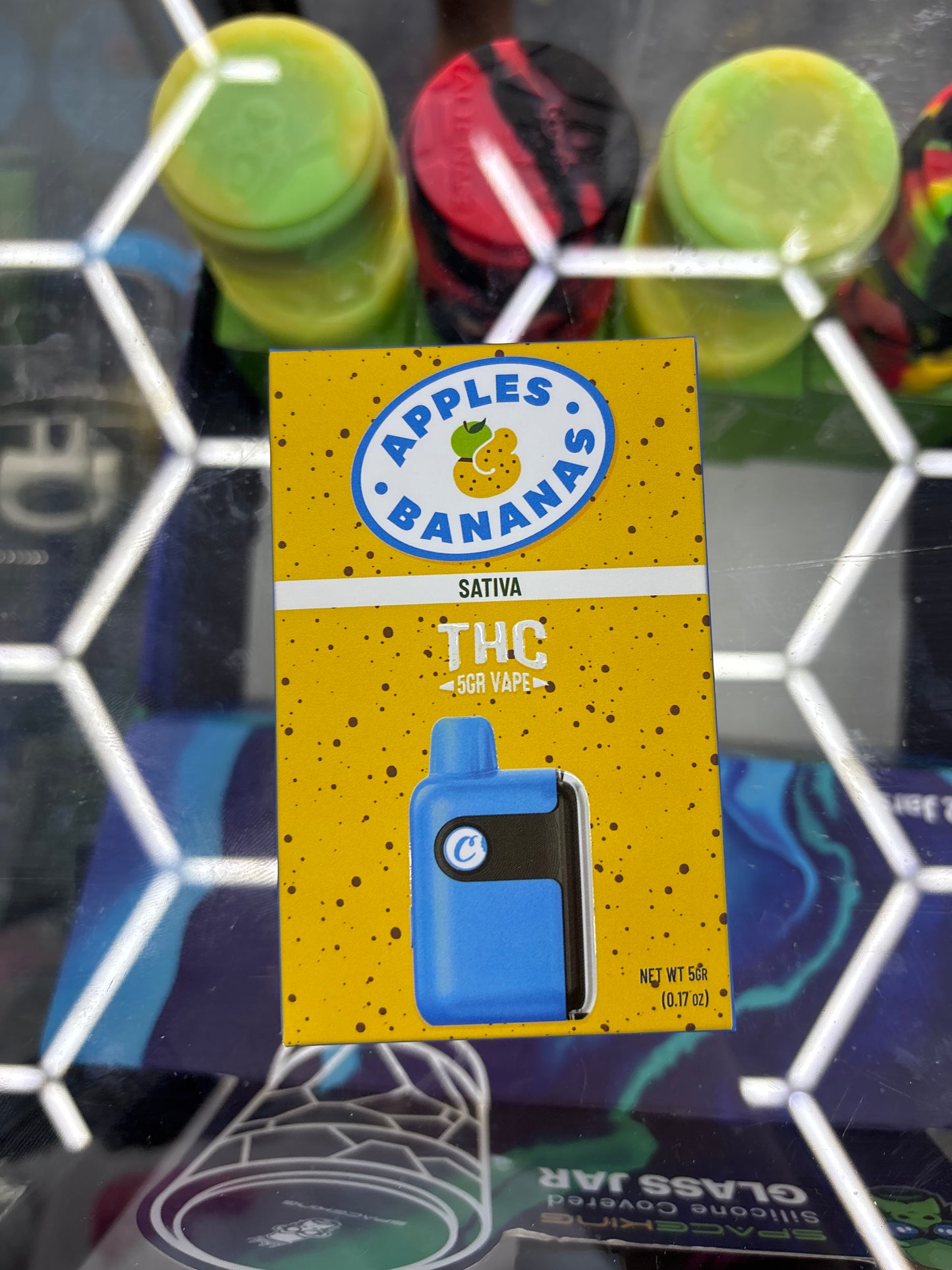 Cookies apples bananas THC a 5G vape sativa