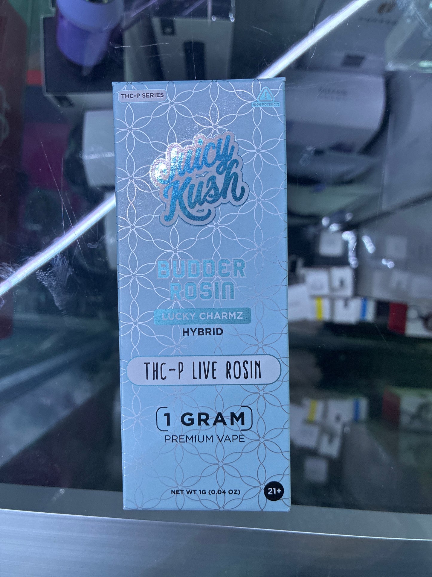 Juicy kush budder rosin 1g vape lucky charms hybrid