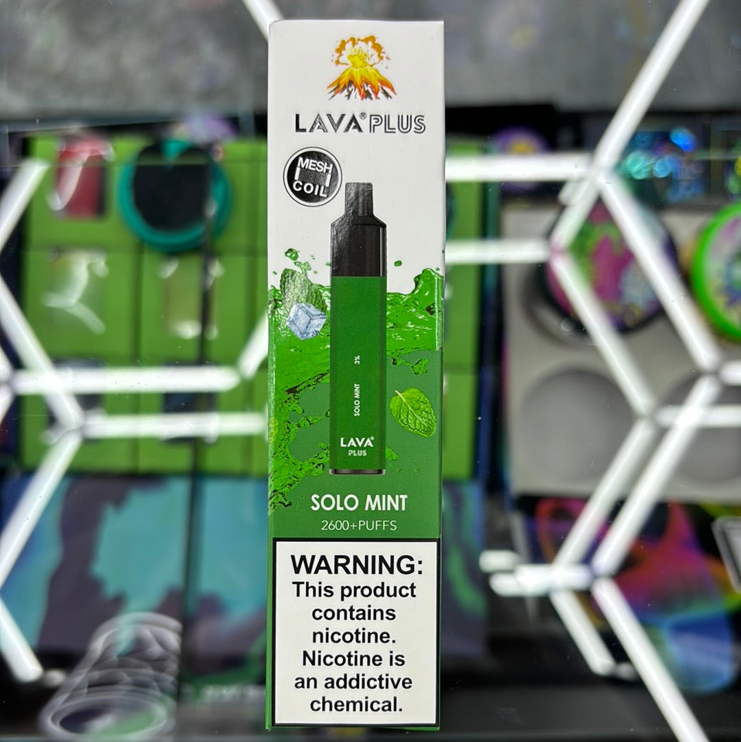 Lava plus 2600 puffs solo mint