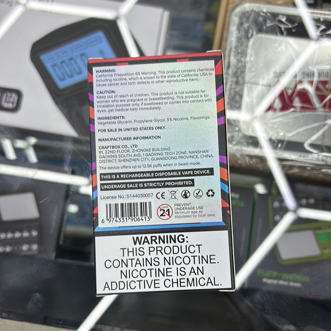 V play strawberry blow pop