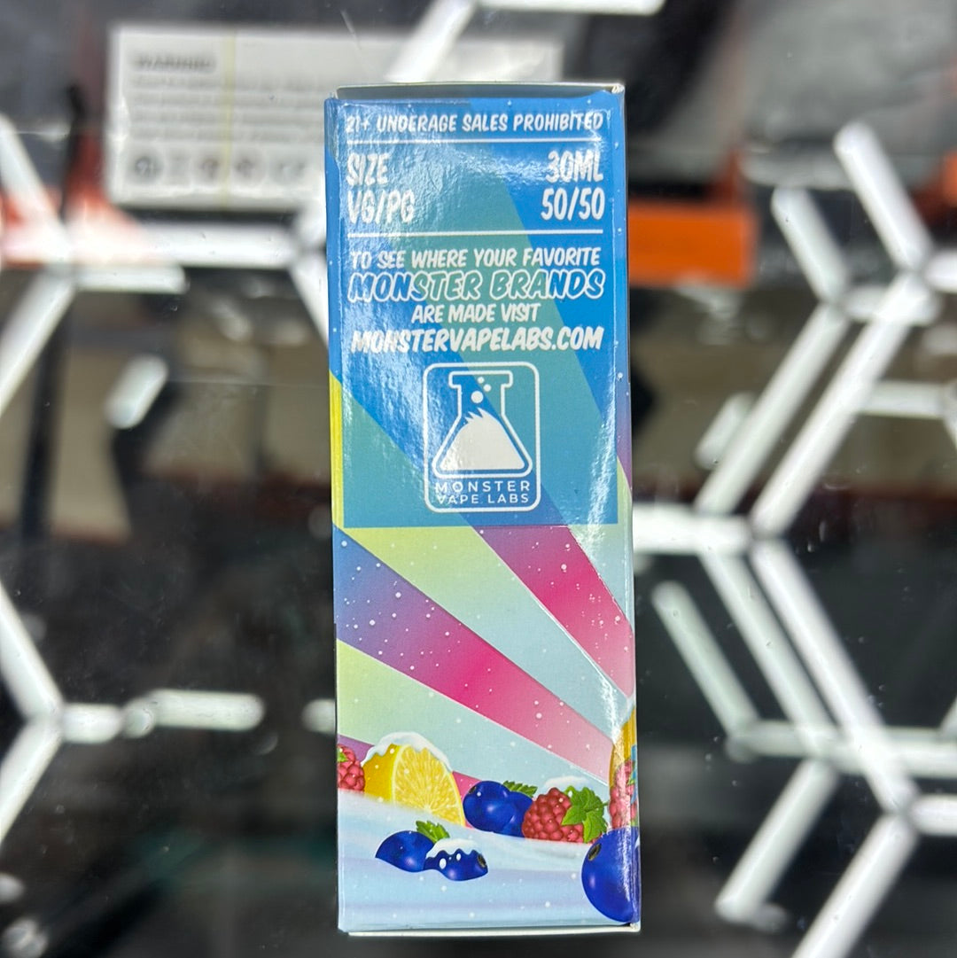 Frozen fruit monster blueberry, raspberry lemon ice 24MG