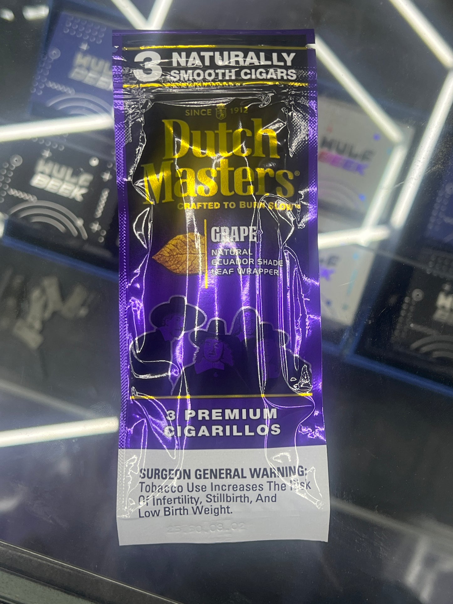 Dutch Masters grape 3 premium cigarillos