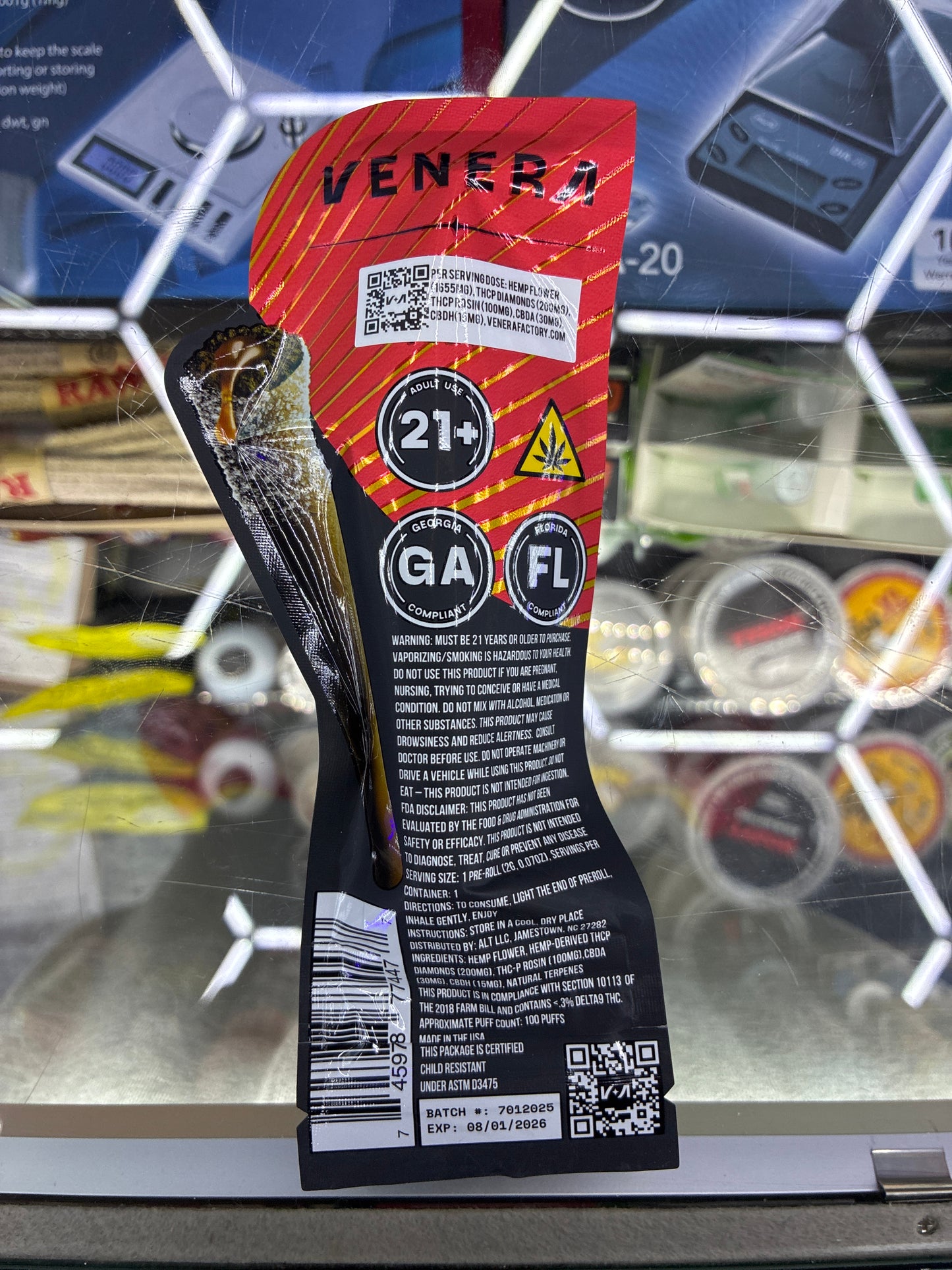 Venera Stardusted donut 2g exotic sativa ztarburst diesel