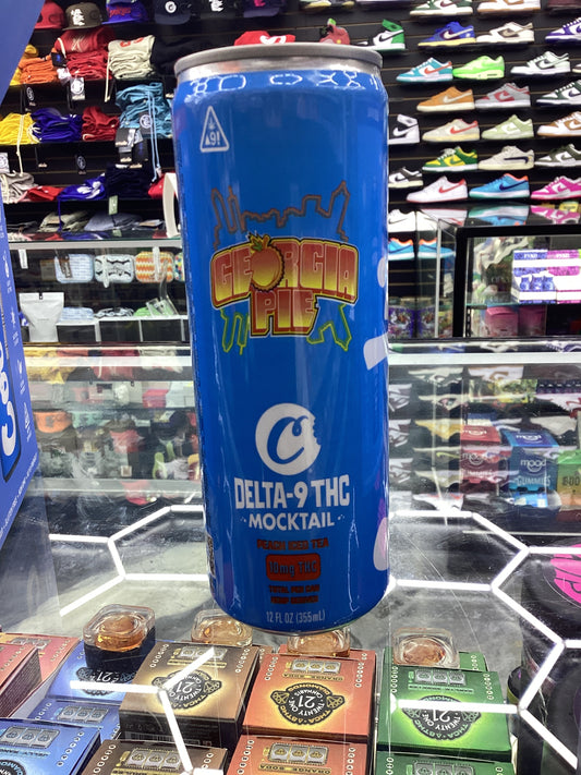 Cookies delta thc mocktail 12floz Georgia pia (peach iced tea)