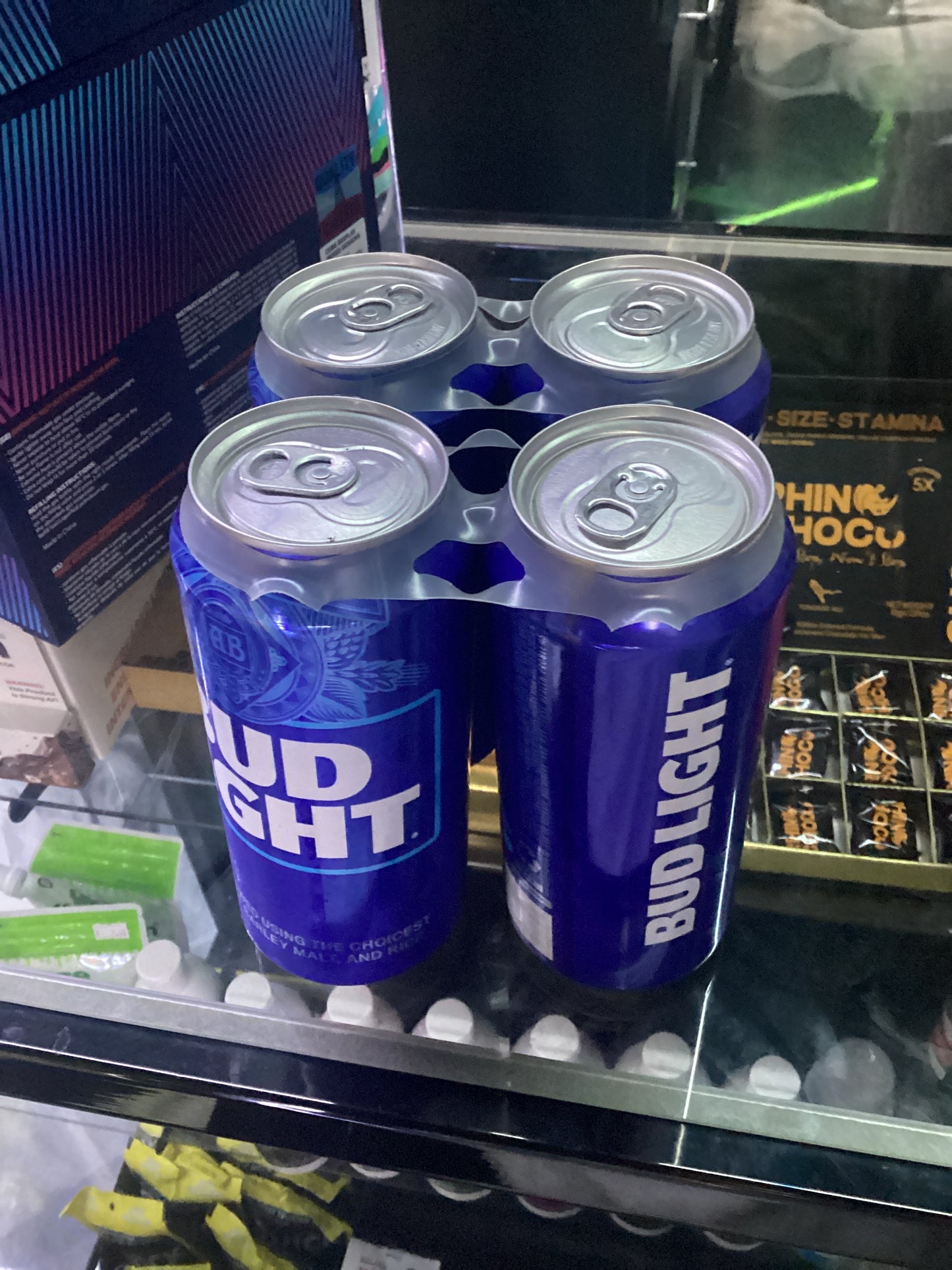 Bud light single pack cans 16oz