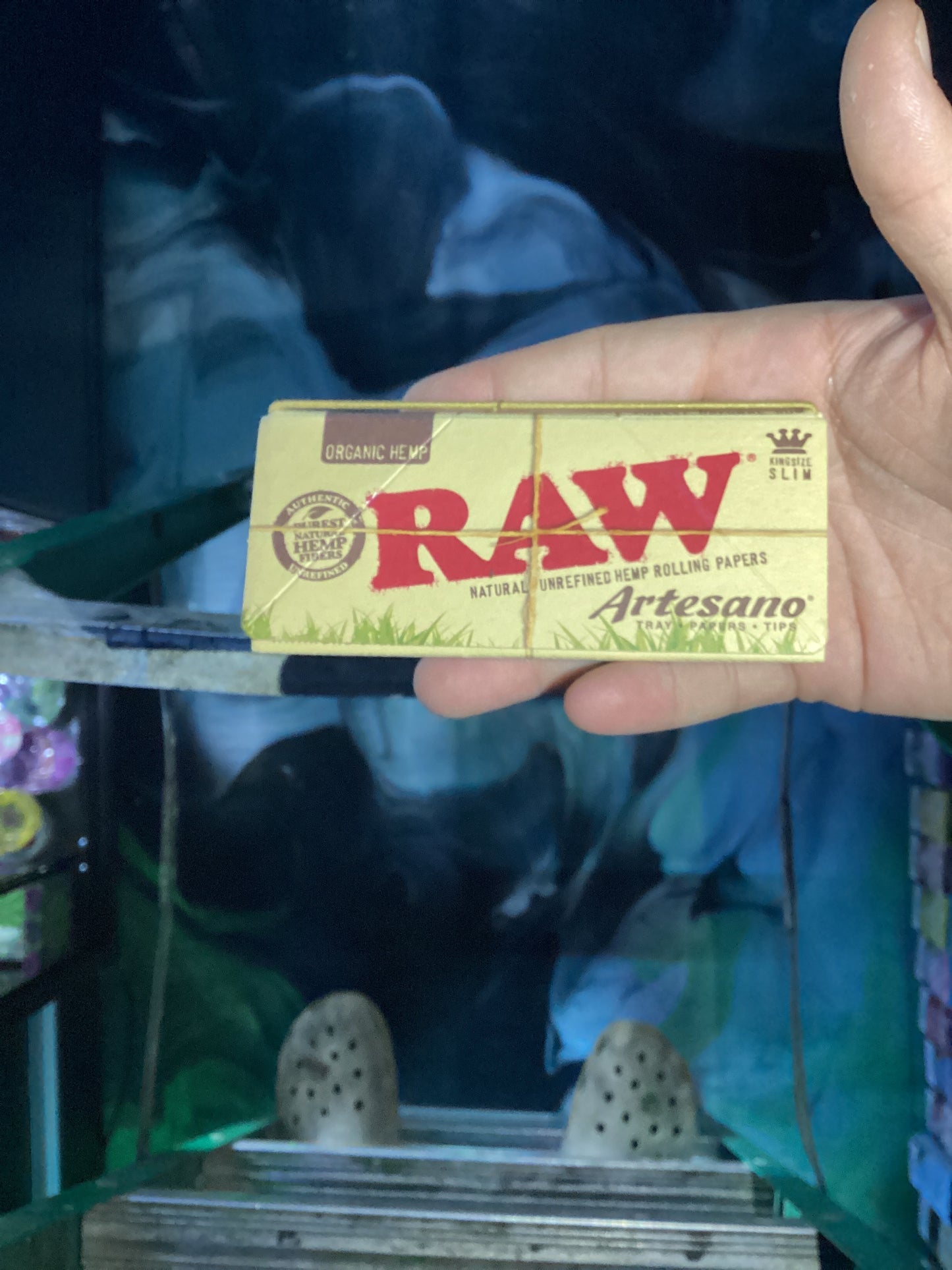 Raw artesano king size slim, organic hemp