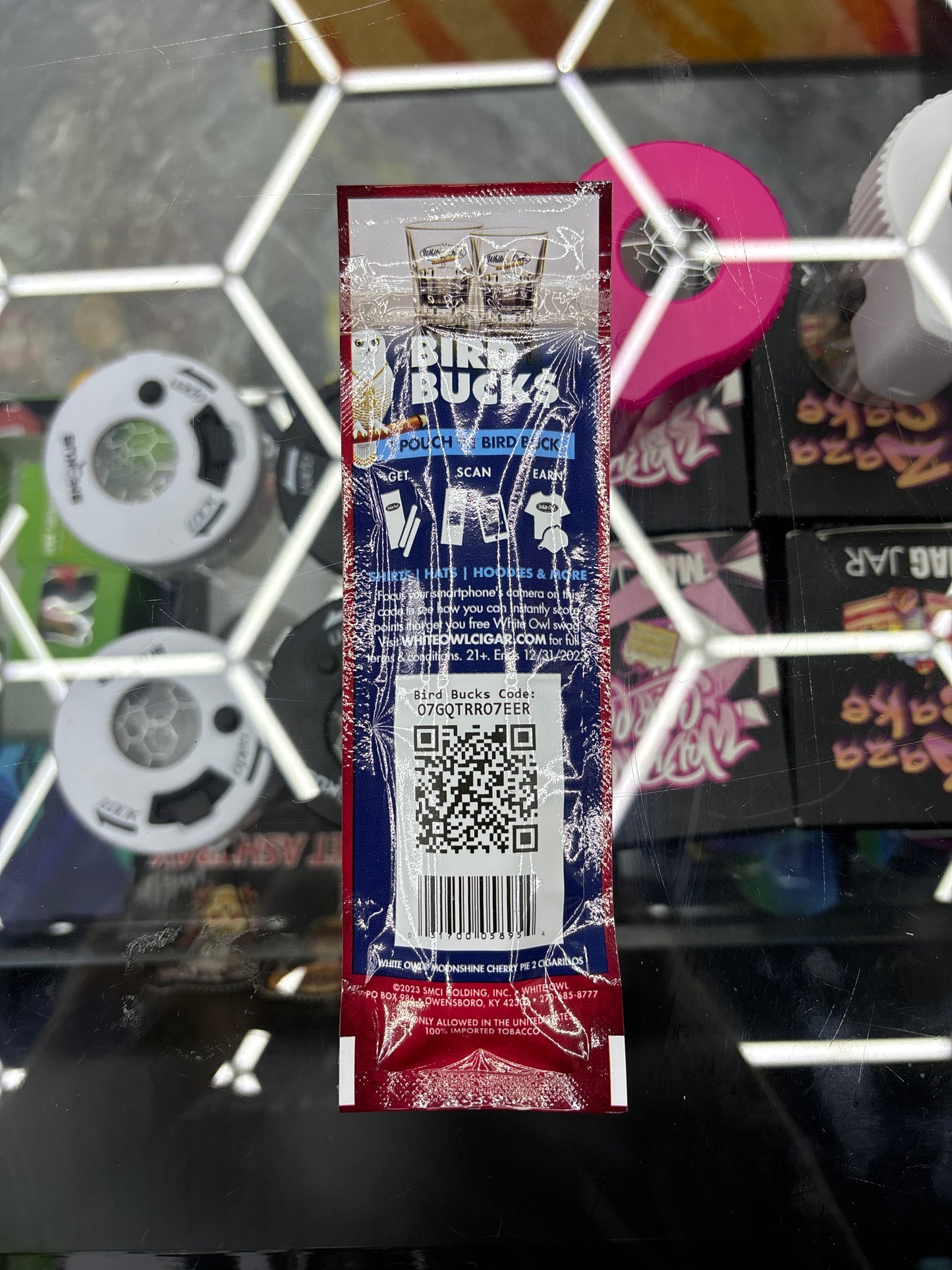 White owl moon shine cherry pie cigarillos