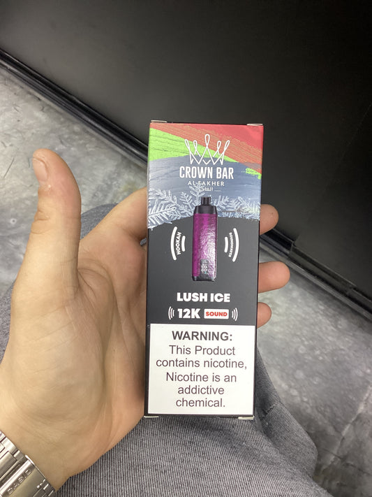 Al fakher crown bar lush ice sound edition 12kpuffs