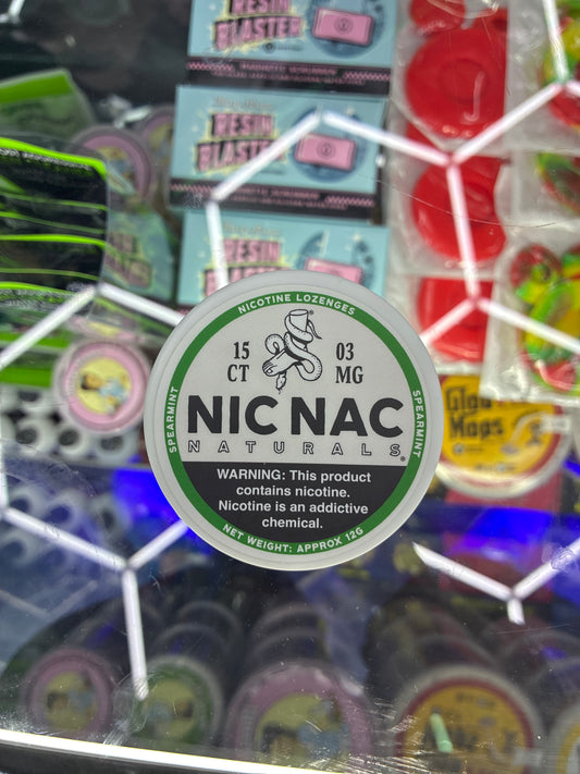 NICNAC NATURALS 15ct 03mg spearmint